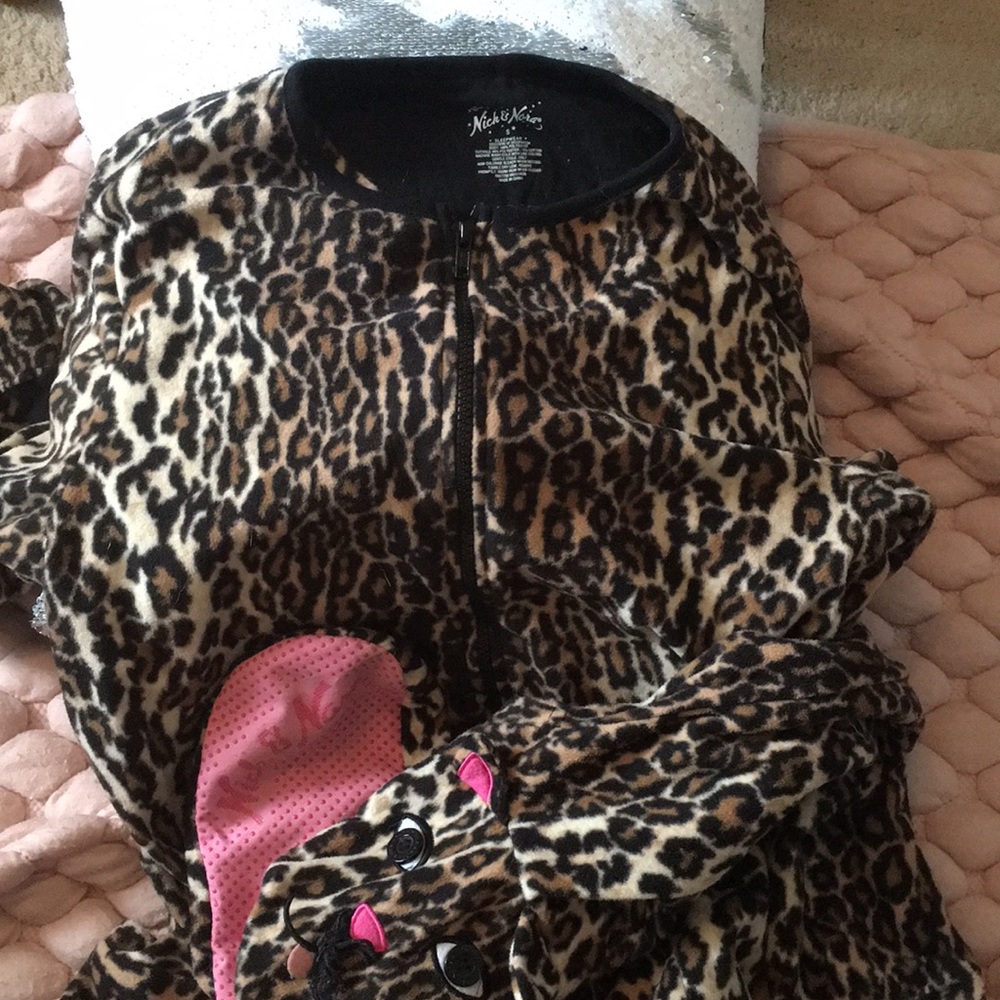 Target Cheetah Kitty onesie